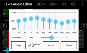 برنامج Lexis Audio Editor للتعديل على الصوت