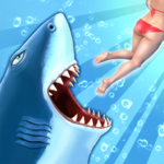 لعبة القرش الجائع hungry shark world
